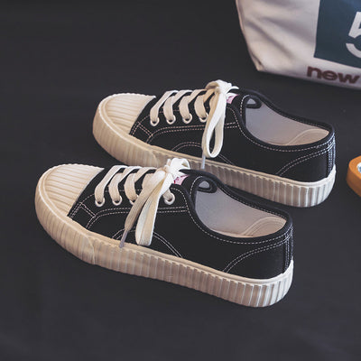 Canvas Biscuit Casual Sneakers