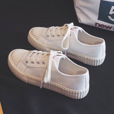 Canvas Biscuit Casual Sneakers