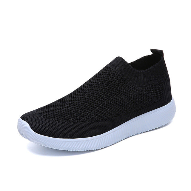 Knitted Casual Vulcanized Shoes