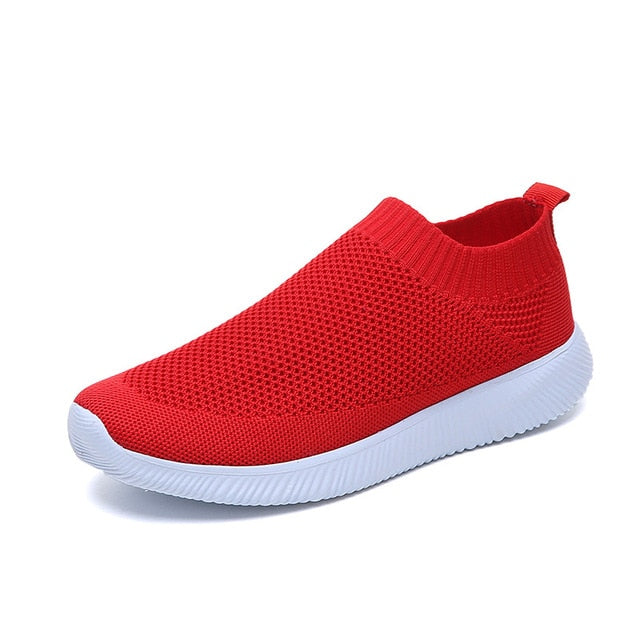 Knitted Casual Vulcanized Shoes