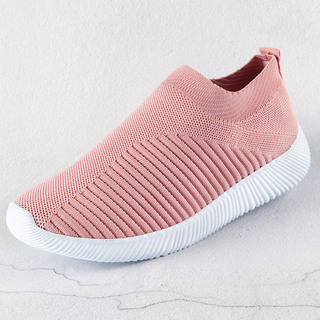 Knitted Casual Vulcanized Shoes