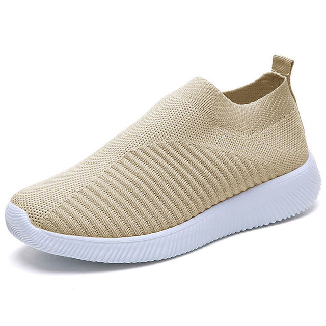 Knitted Casual Vulcanized Shoes