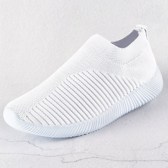 Knitted Casual Vulcanized Shoes