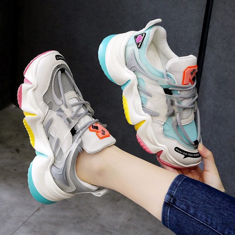 Vulcanize Breathable Rainbow Casuals  Sneakers