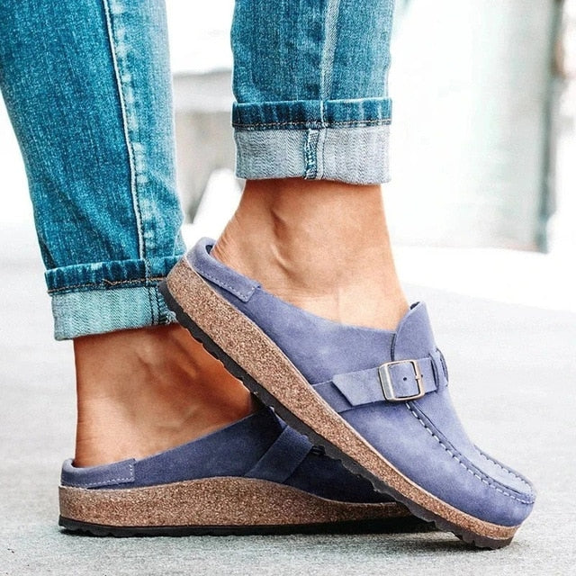 Casual Buckle Slippers Sandals