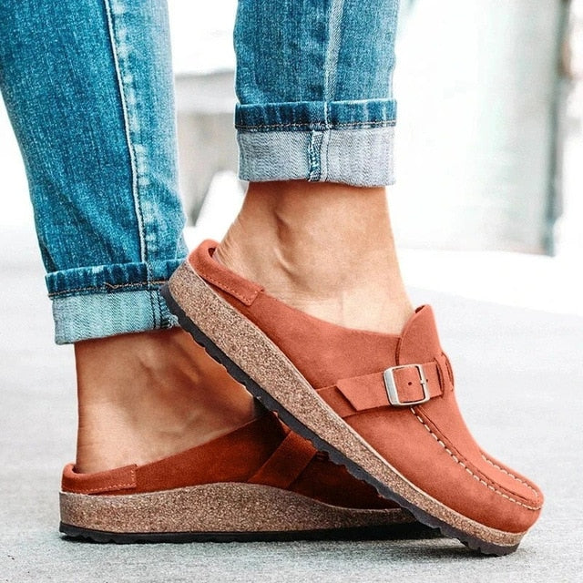 Casual Buckle Slippers Sandals